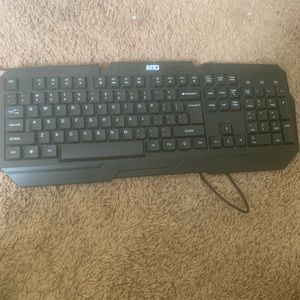 MTG Gaming wired Keyboard with RGB LED backlit